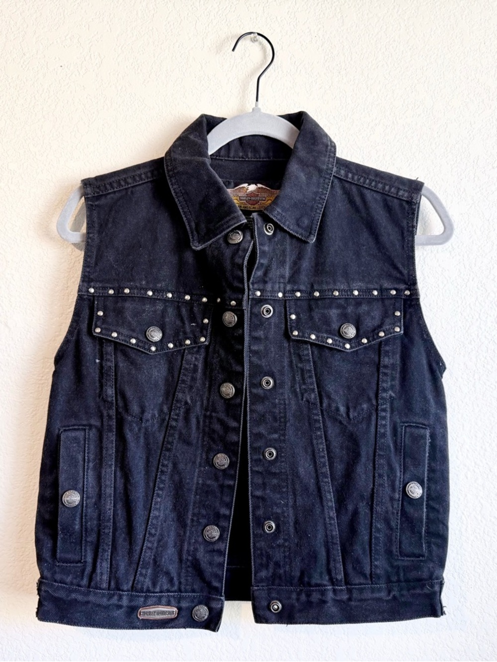 Harley DavidsonBlack Studded Vest